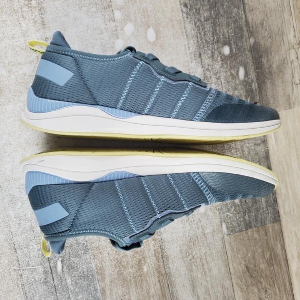 Kuru Atom Womens Shoes Sz 9.5 M Running Muted Blue Gray Mesh Lace Up Sneakers - Picture 6 of 10